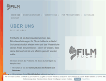 Tablet Screenshot of filmfuchs.com